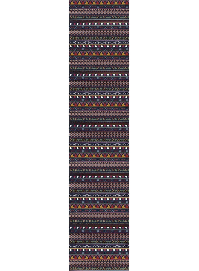 AEROHAVEN™ Abstract Multicolour HD Digital Premium Modern 4 Seater Table Runner Cloth - TR-04 - (Mulitcolor, 13 x 60 Inch) - Image 3