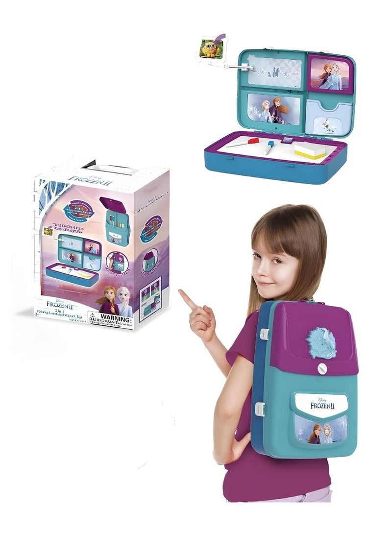 Disney Frozen Painting Set & Backpack 2 in1 - EODS628-112-3  - Image 1