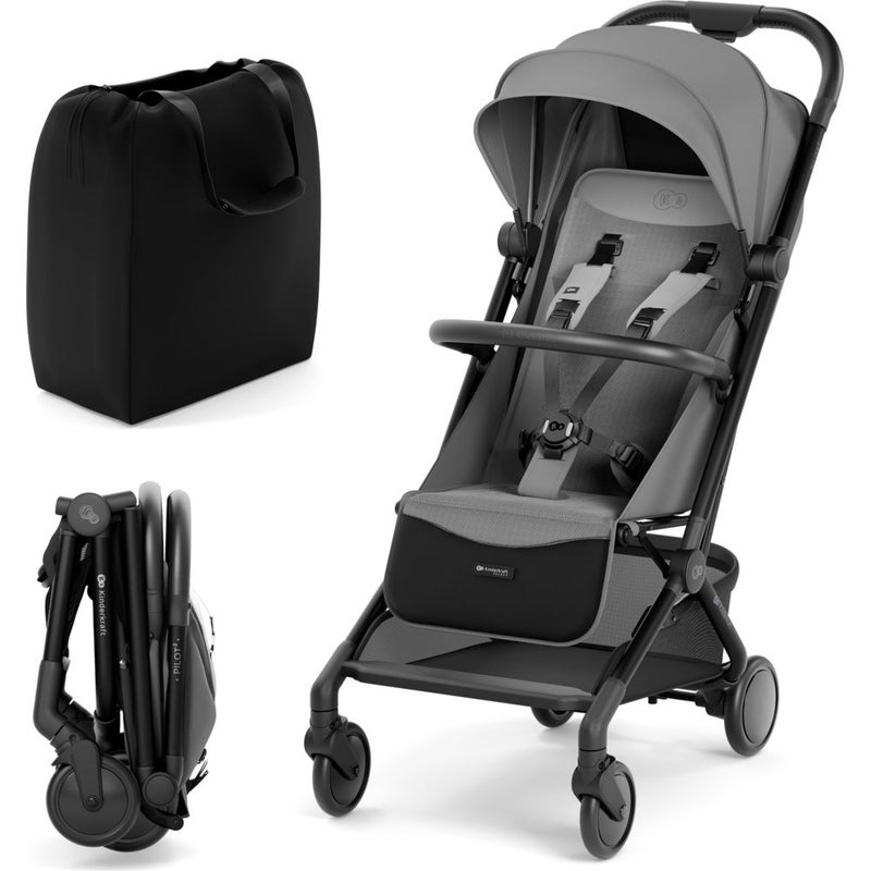 Kinderkraft - Pilot 2 Stroller - Platinum Grey - Image 5