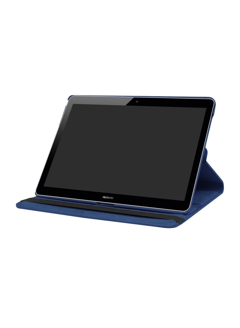 Y&D KASTWAVE for Huawei MediaPad /3 10 covers - Detuosi 360º rotating leather smartphone case protective cover with stand function T3 inch tablet. Blue Sky  - Image 2