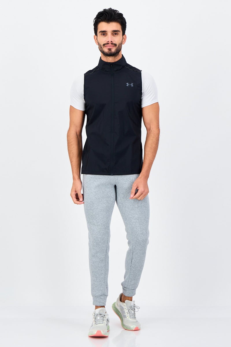 UNDER ARMOUR Men Fitted Sleeveless Training Vest, Black - Image 4