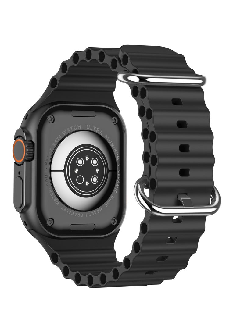 AROAQ - W800 Ultra Ultimate Smart Watch  2.05 Inch Screen Display 380mAh Battery AI Assistance Bluetooth Wireless Charging Smart Watch - Image 1