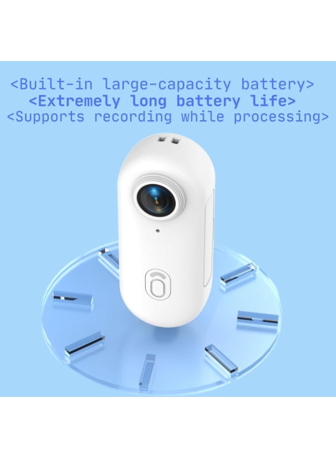 ACLIX 4K Ultra HD WiFi Action Camera - Tiny Thumb Size (1.25oz), Magnetic & Wearable Body Cam with 360° Clip, 131ft Waterproof (IPX8), 120-Min Battery Life, Hands-Free POV Vlogging for Cycling, Motorcycle, Diving & Sports – Supports 256GB TF Card, Loop Recording, H.265 Codec, Real-Time Viewing – Your Ultimate Adventure Companion! - Image 2