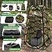 Wakeman Portable Toilet for Adults with Pop Up Privacy Tent Camping Toilet Travel Potty Bathroom Kit with Camping Shower Tent or Changing Room for Roadtrip Beach or RV Travel by Wakeman Outdoors Camo - Image 3