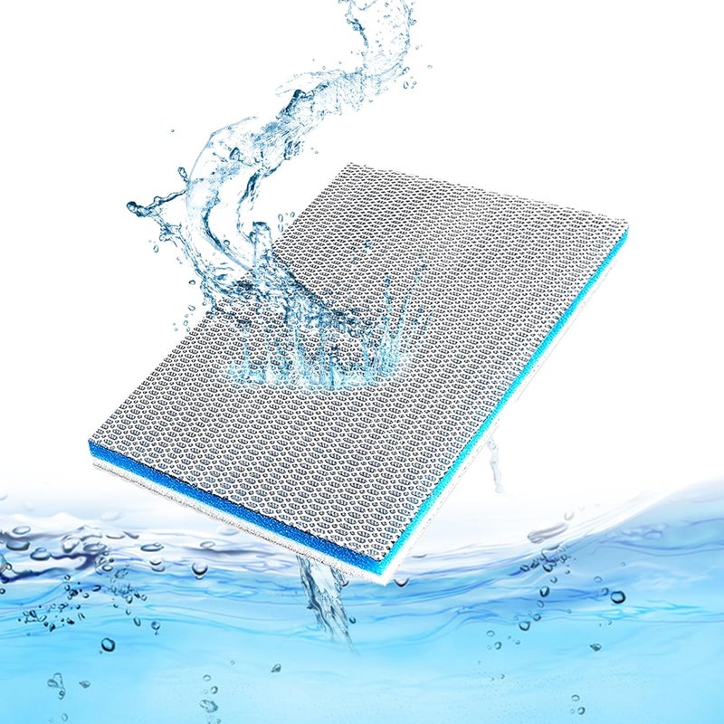 EKIND Aquarium Filter Media 8 Layer Aquarium Filter Sponge, Fish Tank Accessory Sponge Filter, Super Filter Effect, Filter Sponge for Fish Tank Aquarium (10in x 4in) - Image 1