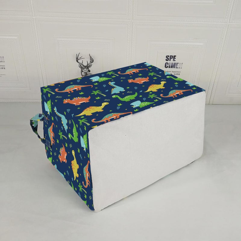 ACMUUNI Rectangle Kids Shelf Nursery Storage Basket Laundry Hamper with Handles, Baby Toys Storage Box and Bins Toys Gift Basket for Boys and Girls - Image 4