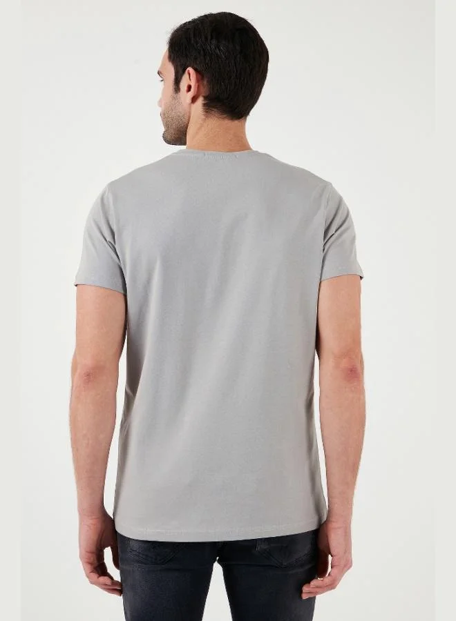 Buratti  Buratti Cotton Slim Fit Crew Neck T Shirt Men's T SHIRT 541BALANCE for Men | Best Price UAE