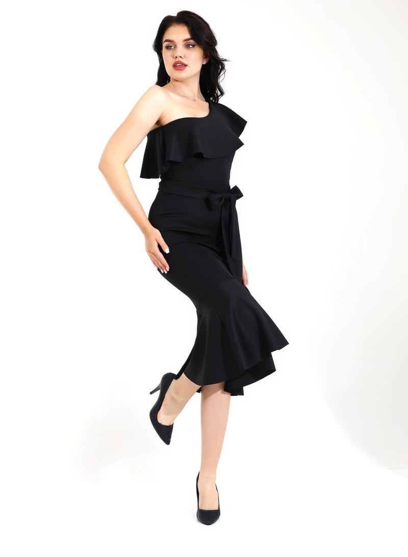 One Shoulder Dress And High Quality - Image 2