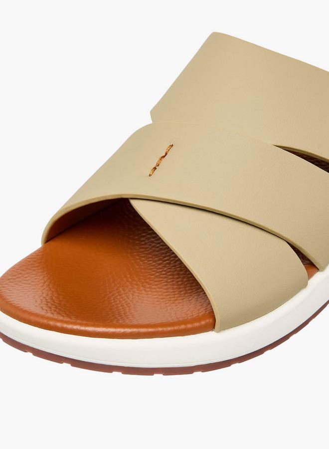 Le Confort Men Cross Strap Arabic Sandals - Image 4