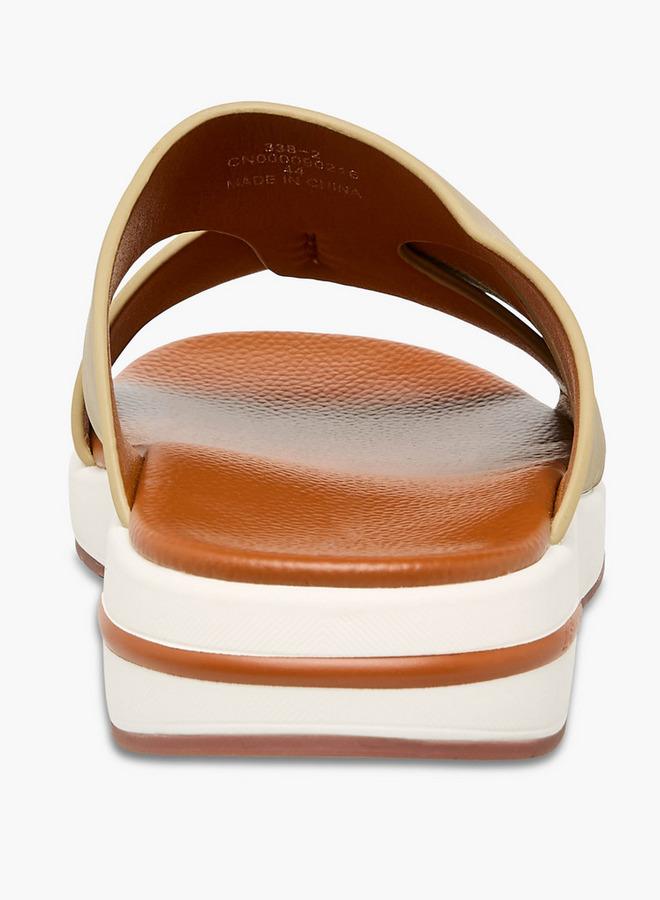 Le Confort Men Cross Strap Arabic Sandals - Image 5