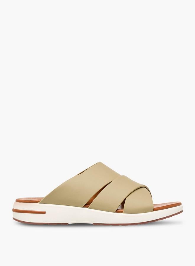 Le Confort Men Cross Strap Arabic Sandals - Image 1