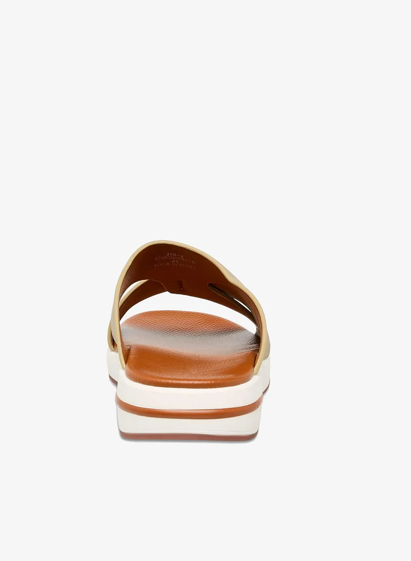 Le Confort Green Men Cross Strap Comfort Sandals for Men | Best Price UAE