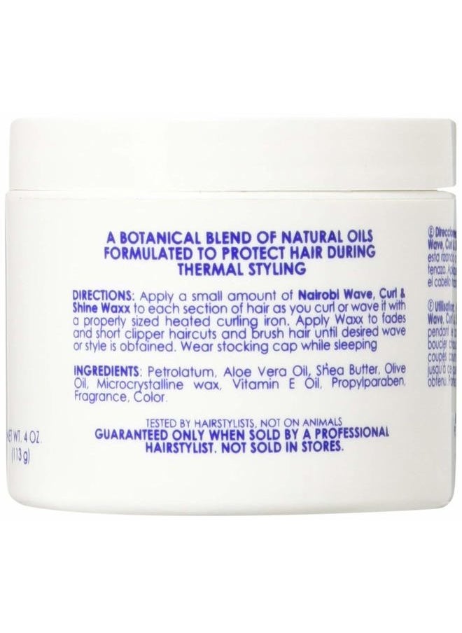 Nairobi - Wave Curl and Shine Styling Waxx, 4 Ounce - Image 1