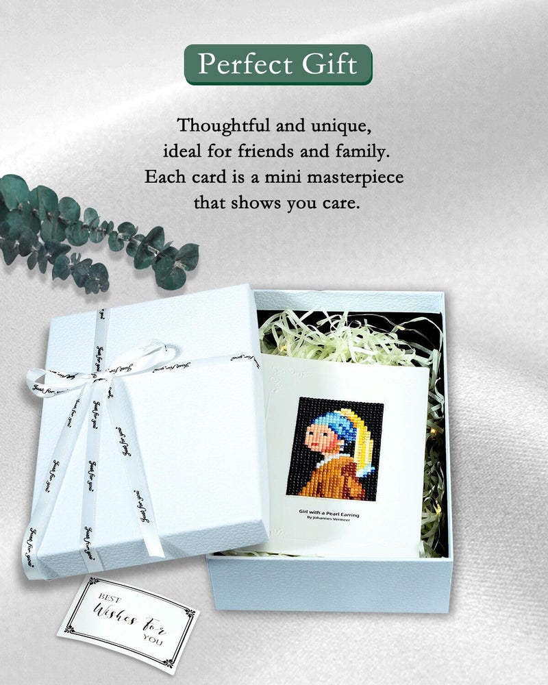 Forever young Minigem 12pcs Small Diamond Painting Kits Small Diamond Art Kits, Quick & Classic Mini Diamond Painting Kits for Beginners 1-Hour Painting, Postcard-Style Diamond Art Square Drill Pocket-Sized 5x7in - Image 4