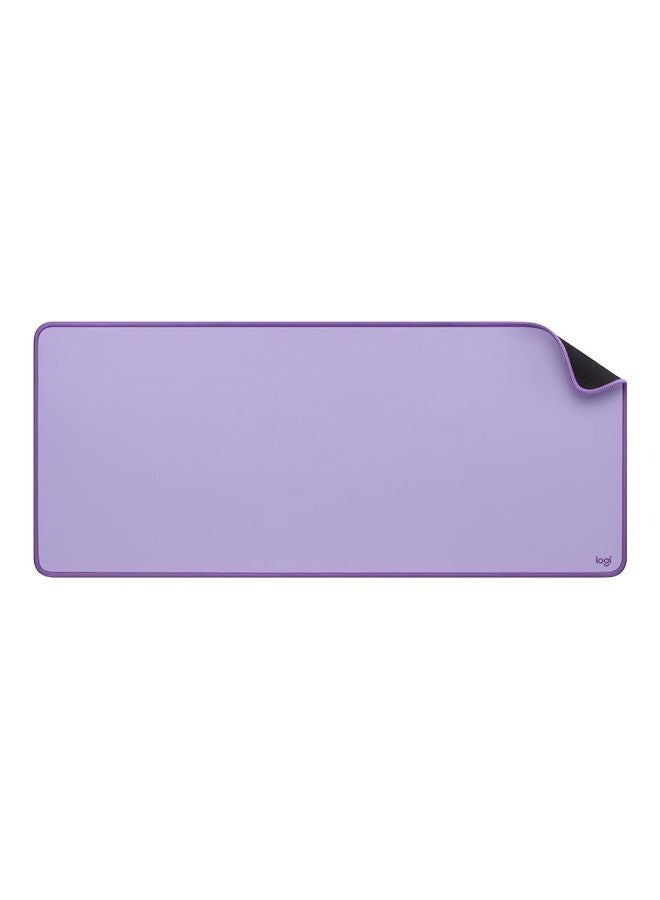 NIBEMINENT Logitech Desk Mat Studio Series, Multifunctional Large Pad, Extended Mouse Mat, Office Protector with Anti slip Base, Spill resistant Durable Design, Lavender, 956-000054, Medium- Purple - Image 1