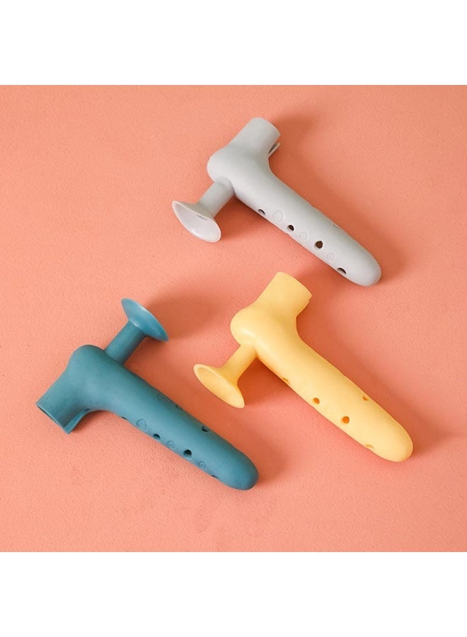 (3 Pieces) Silicone Door Stopper Set – Non-Slip, Soft & Durable Multicolor Door Holders for Home, Office, and School – Flexible Wedge Design Protects Walls & Floors, Keeps Doors Securely Open or Closed - Image 5