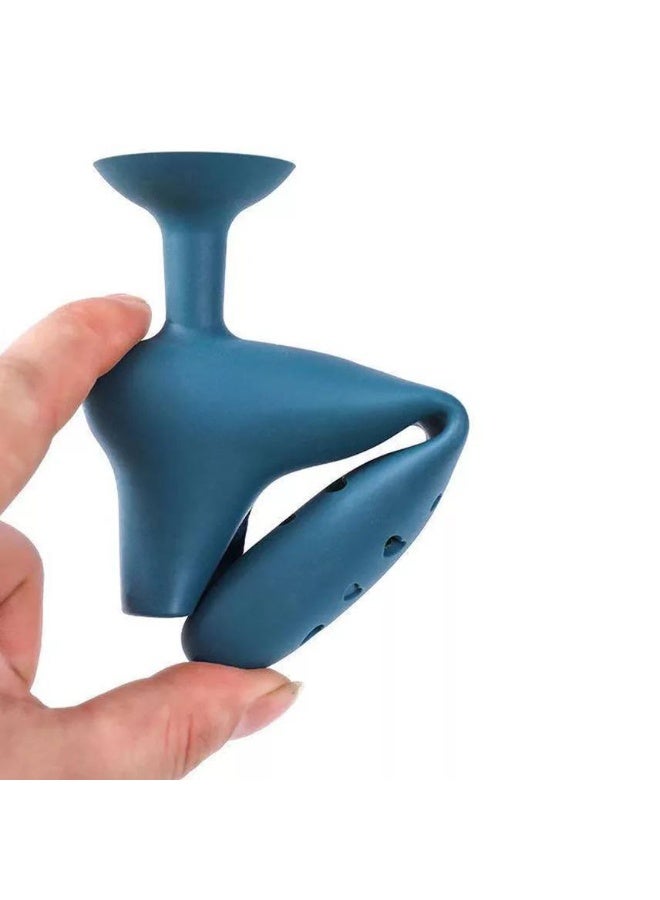 (3 Pieces) Silicone Door Stopper Set – Non-Slip, Soft & Durable Multicolor Door Holders for Home, Office, and School – Flexible Wedge Design Protects Walls & Floors, Keeps Doors Securely Open or Closed - Image 3