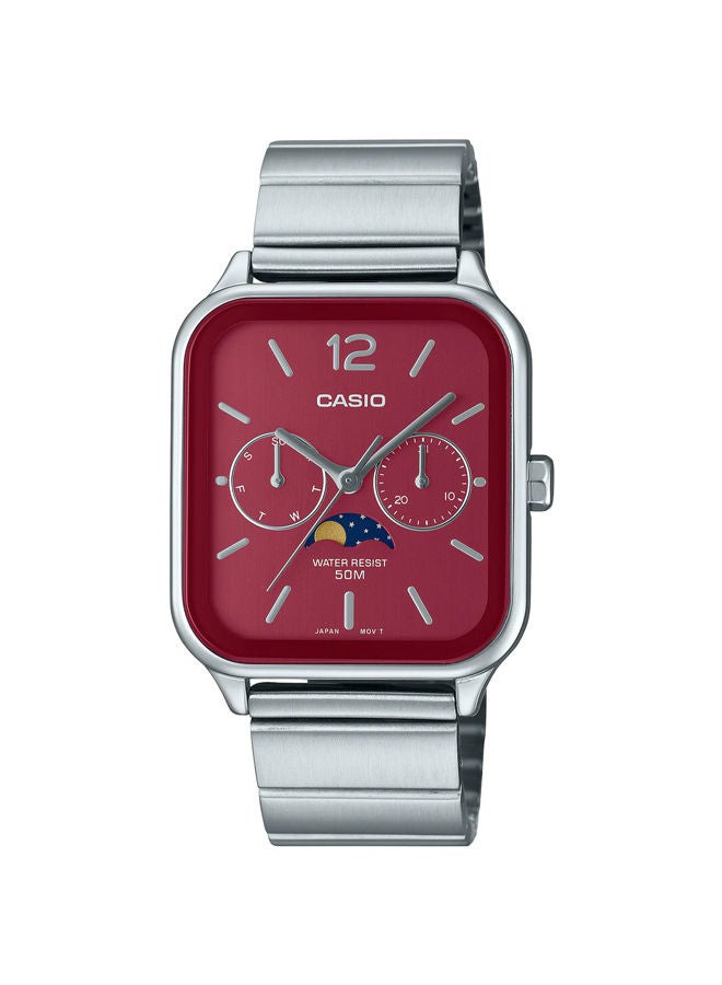 CASIO Stainless Steel Chronograph Watch MTP-M305D-4AVDF - Image 1