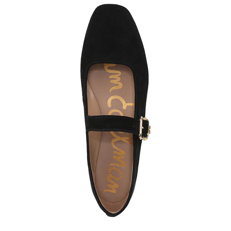 Sam Edelman Women's Michaela Mary Jane Flat Black 9 Medium - Image 5