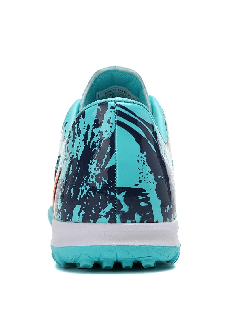 Sky View Boys Girls Soccer Cleats Youth Firm Groud Athletic IC/IN Sole Indoor and Outdoor Trainning Football Shoes for Kid  - Image 4
