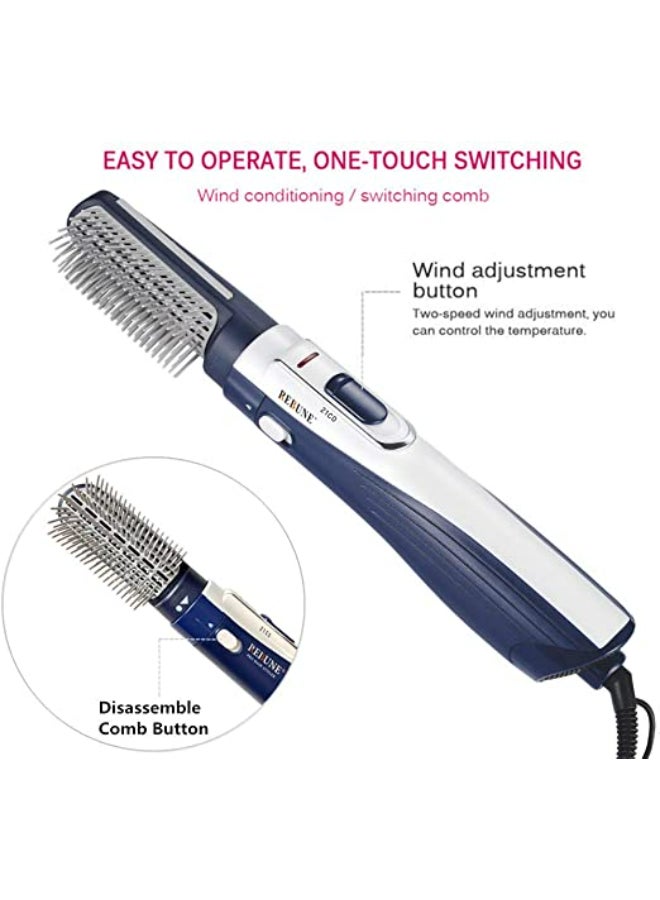 REBUNE Hair Styler Blue/White - Image 3