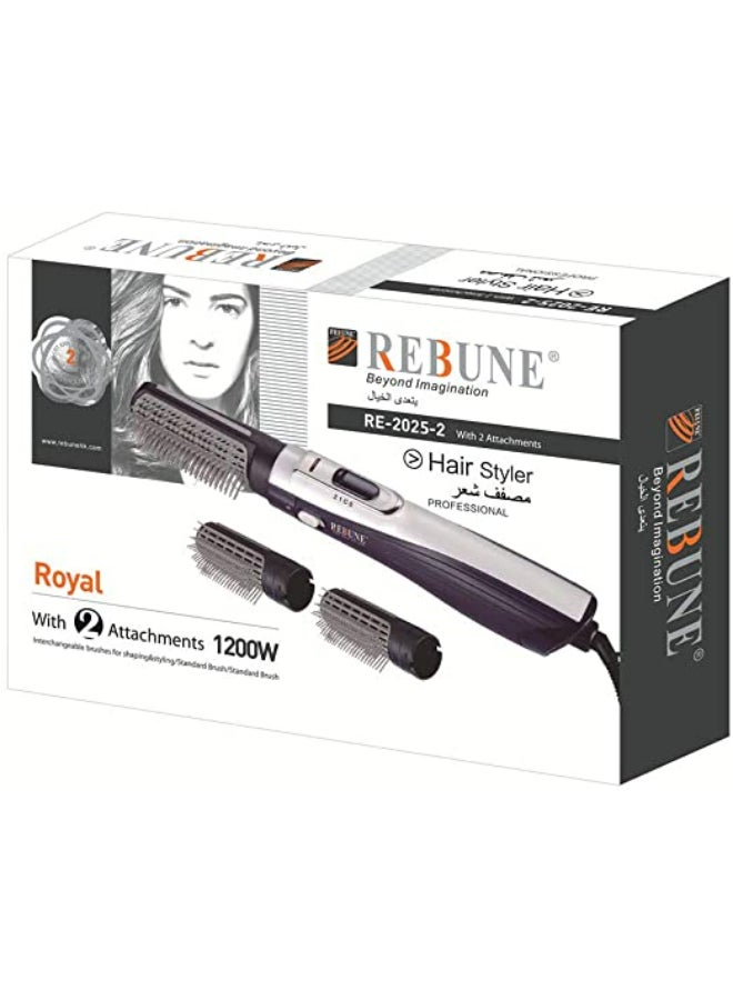 REBUNE Hair Styler Blue/White - Image 1