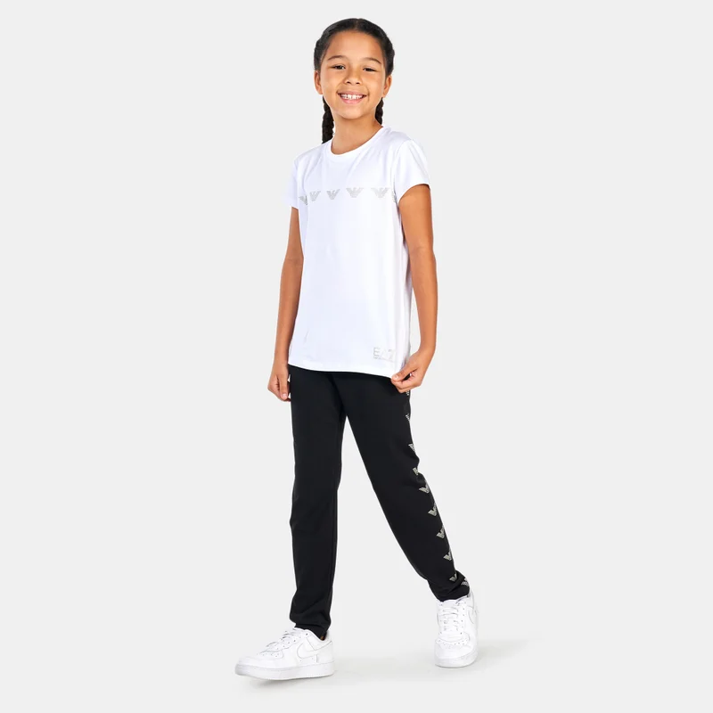 EA7 Emporio Armani Kids' Train Logo Series Leggings