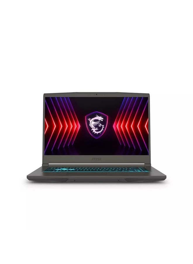 MSI Thin A15 B7VF Gaming Laptop With 16-Inch 144Hz Display, AMD Ryzen 7-7735HS Processor/16GB RAM/512GB SSD/8GB Nvidia Geforce RTX 4060 Graphics Card/Windows 11 English/Arabic Cosmos Gray  - Image 1