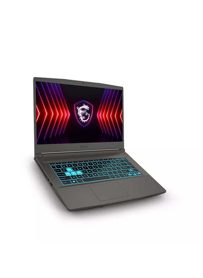 MSI Thin A15 B7VF Gaming Laptop With 16-Inch 144Hz Display, AMD Ryzen 7-7735HS Processor/16GB RAM/512GB SSD/8GB Nvidia Geforce RTX 4060 Graphics Card/Windows 11 English/Arabic Cosmos Gray  - Image 3
