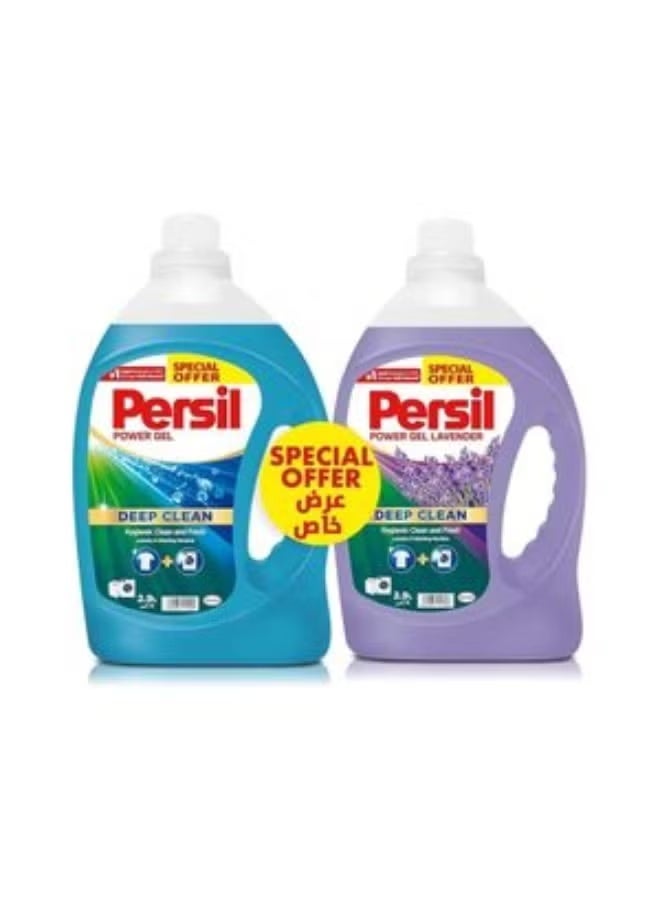 Persil LF Gel 2.9L + Lavender 2.9L Free – Value Pack Laundry Detergent - Image 1