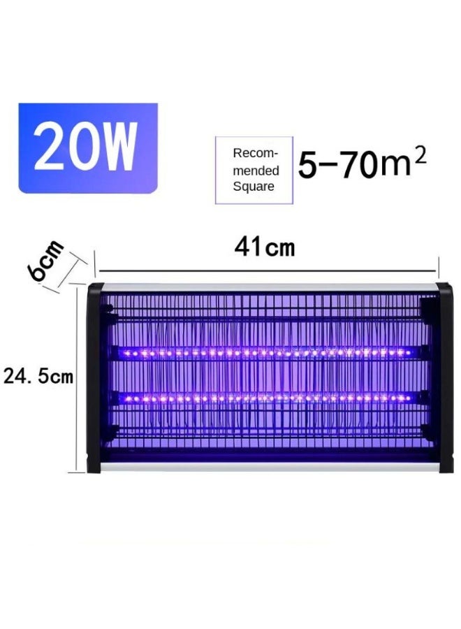 Generic 20W LED Electric Mosquito Zapper Indoor And Outdoor Flying Fly Insect Killer Lamp Bug And Pest Trap Pest Repeller Repellent Traps Eliminator Catcher Lure Zapper Kills Mosquito - Image 1