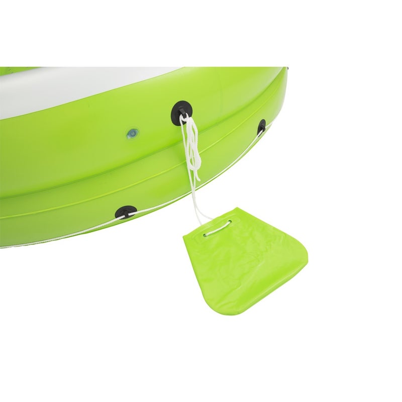 Bestway - Hydro-Force Kick Back Green/White Lounge 277x262 cm - 43120 - Image 4