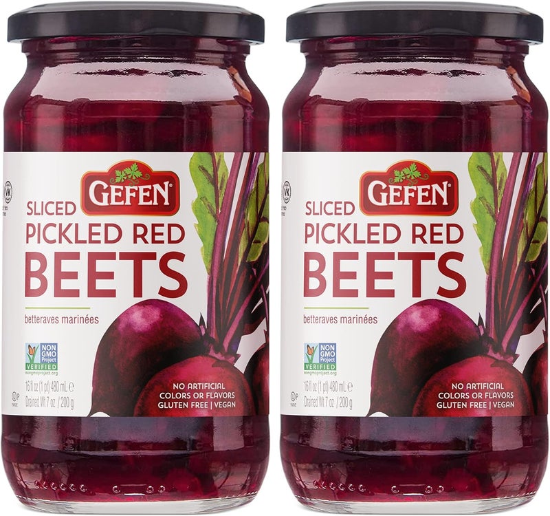 Gefen Sliced Pickled Red Beets - 16oz (2 Pack) - Image 1