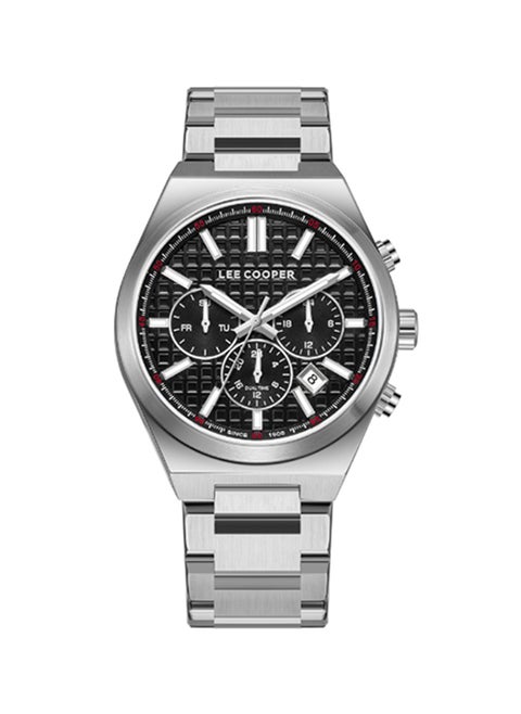 Men Multi Function Black Dial Watch - LC08084.350