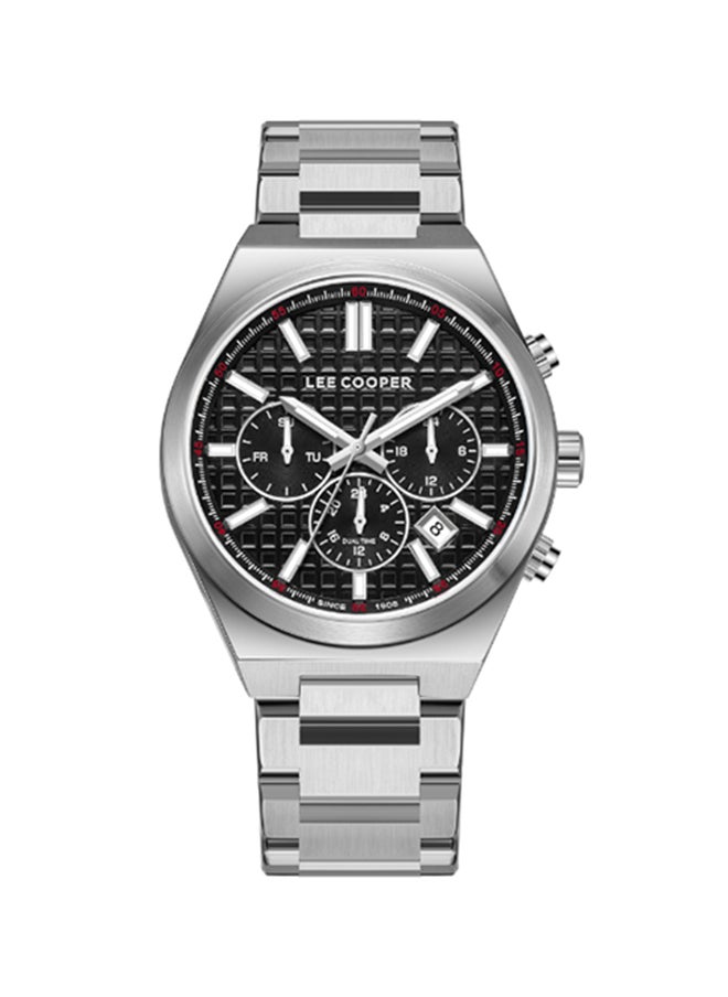 Lee Cooper Men Multi Function Black Dial Watch - LC08084.350  - Image 1