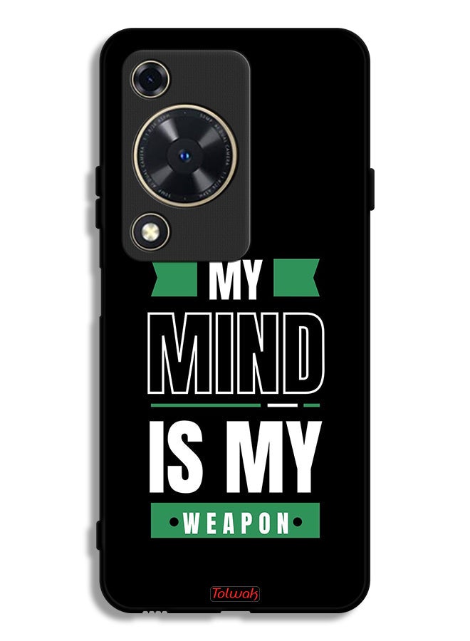 Tolwak Huawei Nova Y72S Protective Case Cover My Mind Is My