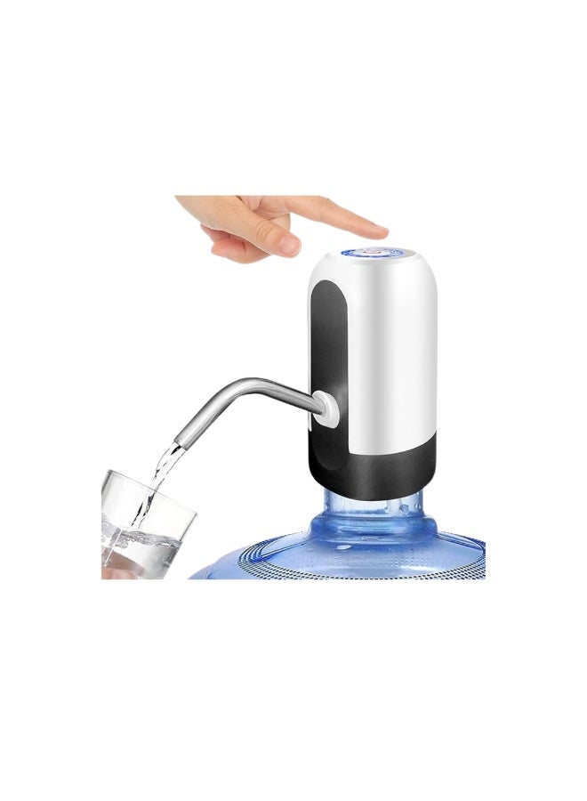 Desselan 2-Pack UHM Electric Water Bottle Pump – USB Rechargeable Portable Water Dispenser for 2–5 Gallon Bottles, Ideal for Home, Office & Camping - Image 2