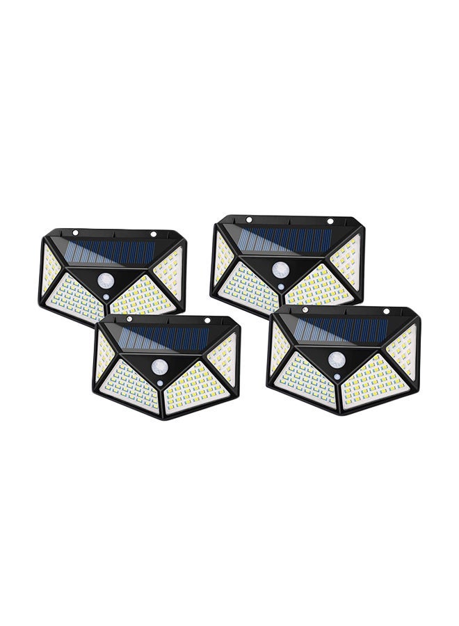 Joyway 4-Piece LED Outdoor Night Light White [100led highlight] solar wall light - Image 1