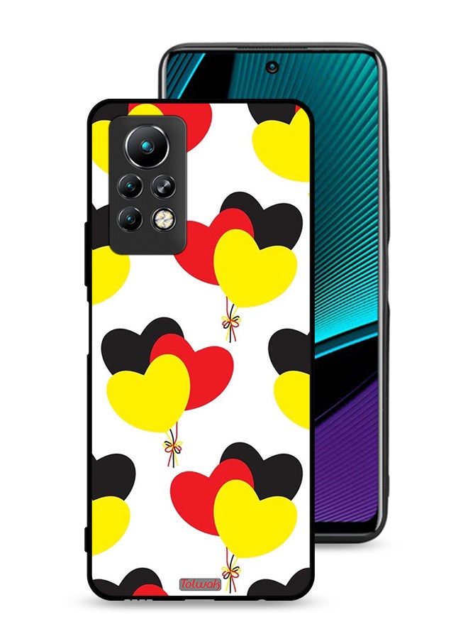 Tolwak Infinix Note 11 Pro Protective Case Cover Three Hearts Bunch - Image 1