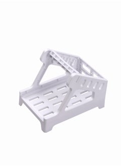 Thermal Label Printer Label Holder for Rolls and Fanfold Shipping Package Labels Work with Desktop Label Printers