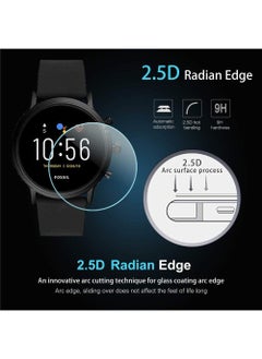 Y&D 3Piece For Fossil Gen5E 44mm HD Tempered Watch Glass Film  - Image 4