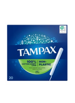 Tampons Super With Cardboard Applicator 20 Tampons