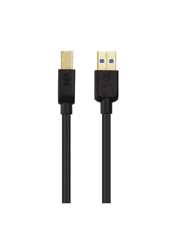 USB 3.0 Cable (USB 3 Cable, USB 3.0 A to B Cable) in Black 6 ft - pzsku/ZE24EE23A45090DDDC57EZ/45/_/1684051630/d8fba99a-83c0-48e1-99d9-b42fb7cc0ccc