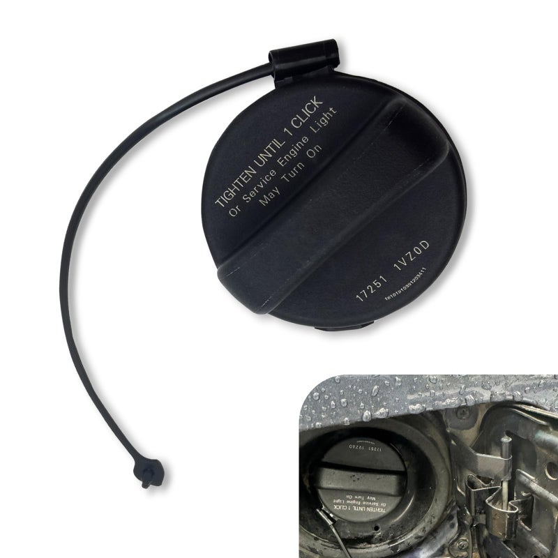 Dogary 1 PC Gas Tank Cap Fuel Sealing Cap Replaces OEM 172511VZ0D 172513JA0A 172519BD0E Compatible with Nissan Altima Frontier Murano Pathfinder Versa and Infiniti JX35QX60 Black - Image 3