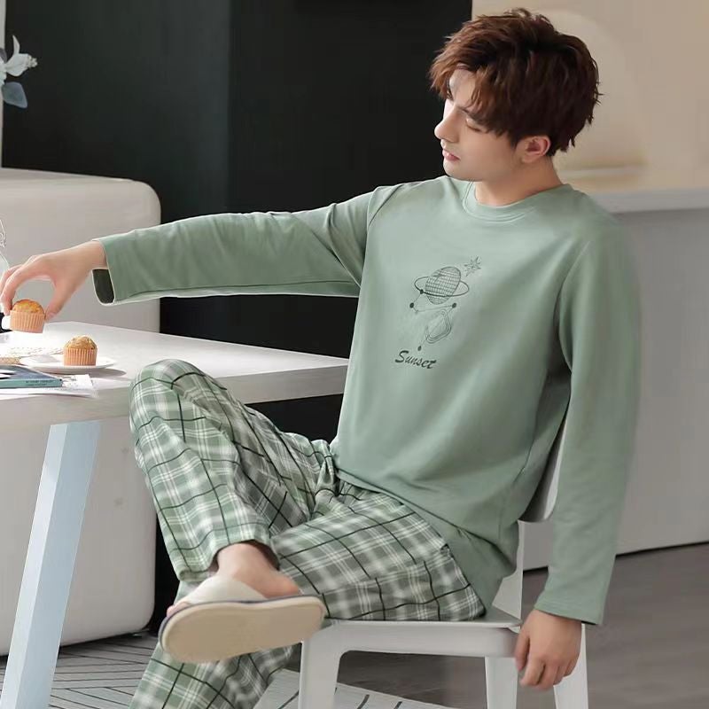 Men's Long-Sleeve Pajama Set - Image 2