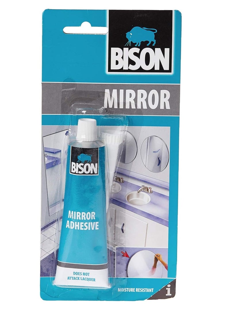 Bison - Bison Mirror Adhesive 60 ml, glue for fixing traditional (silver backed) mirrors on many types of surfaces - Image 1