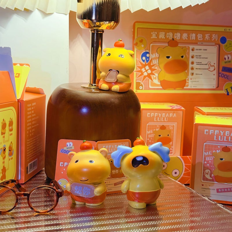 Cute Capybara Blind Box Figure, Desktop Decoration, Toy Wholesale - Image 5