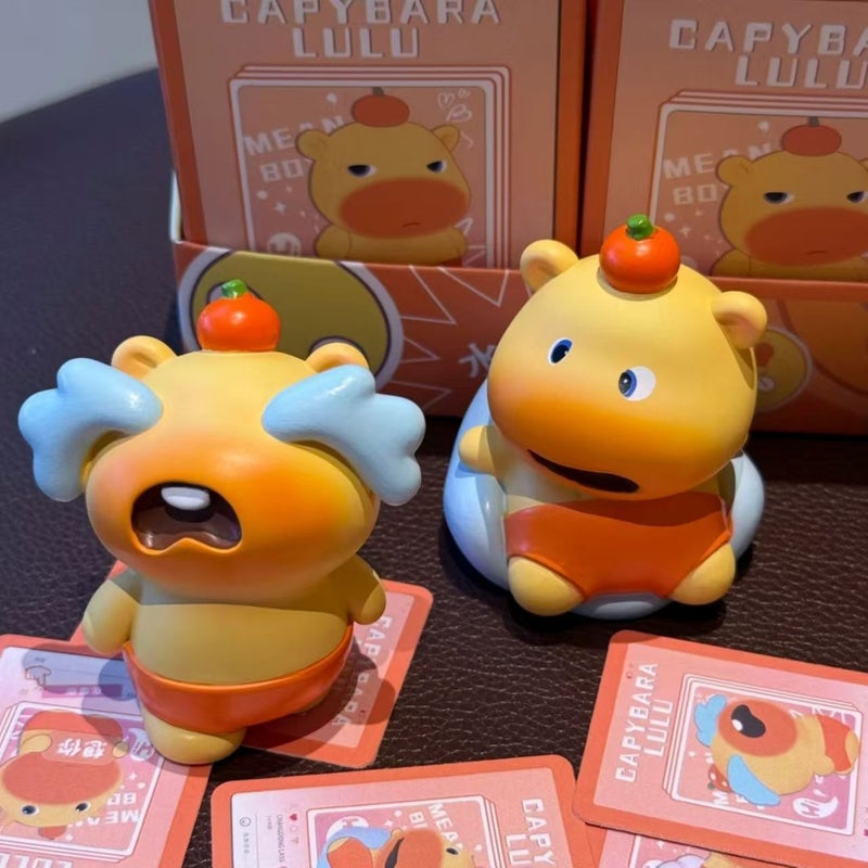 Cute Capybara Blind Box Figure, Desktop Decoration, Toy Wholesale - Image 2