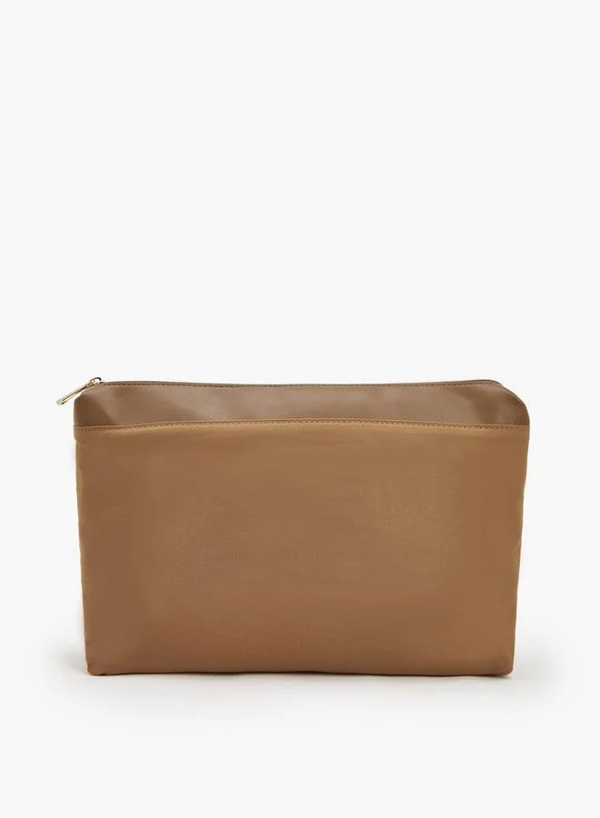 Le Confort MULTICOLOUR Panelled Tote Bag With Pouch for Women | Best Price UAE