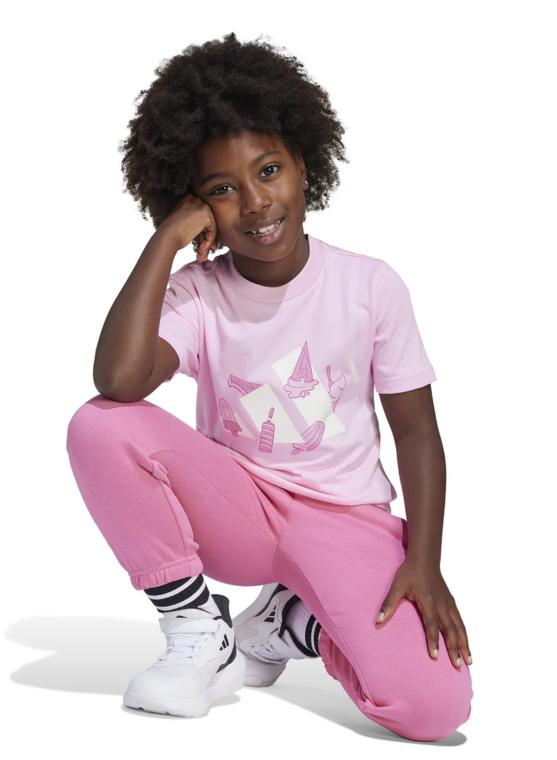Adidas Kids Lounge Ice Graphic T-Shirt